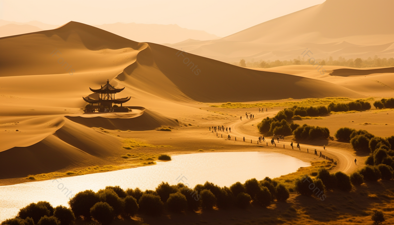 沙漠宝塔自然美丽风光高清摄影图,高清,摄影图,摄影图片,图片大全,摄影图免费下载